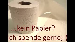 Kein Papier Ich spende gerne [upl. by Lehteb]