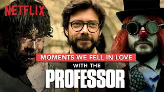 Money Heist Professor Moments We Fell In Love With Him  La Casa De Papel  Netflix India [upl. by Cecelia482]