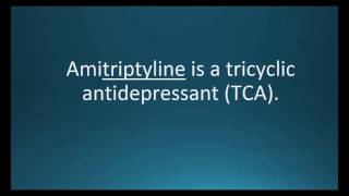 How to pronounce amitriptyline Elavil Memorizing Pharmacology Flashcard [upl. by Gans]