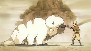 Aang and Appa Meet the First time  43  Avatar The Last Airbender  60 Fps [upl. by Tia]