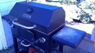 Master Forge Charcoal Grill Modification [upl. by Stanislas]