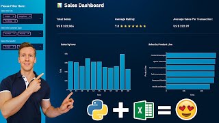 Turn An Excel Sheet Into An Interactive Dashboard Using Python Streamlit [upl. by Evars189]