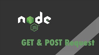 Nodejs  Express  Tutorial  GET and POST Requests [upl. by Norvin99]