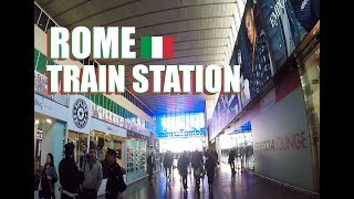 Rome Airport To Roma Termini Train Bus And Taxi Options Explained [upl. by Anaicul]