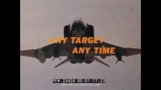 US AIR FORCE PRECISION WEAPONS IN VIETNAM F4 PHANTOM amp A4 SKYHAWK FILM 23424 [upl. by Adnilrev]