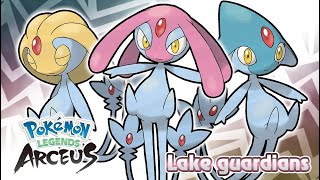 Pokémon Legends Arceus  Lake Guardians Battle Music HQ [upl. by Ecaidnac]