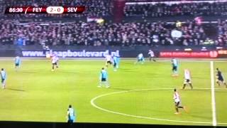 FeyenoordSevilla Het Legioen zingt Mijn Feyenoord [upl. by Tiffany]