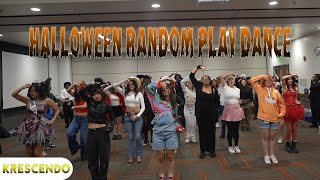 KPOP IN PUBLIC Halloween Random Play Dance Krescendo [upl. by Aneret266]