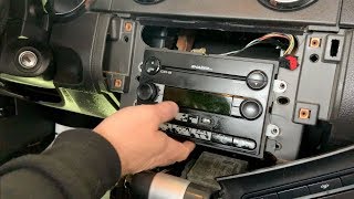 Suzuki Swift 2004 to 2010 how to remove factory radio [upl. by Biancha]