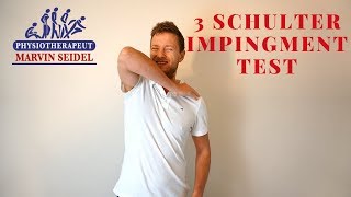 Impingement  3 Impingement Syndrom Test für Zuhause bei Schulterschmerzen [upl. by Ozmo]