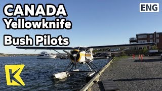 【K】Canada TravelYellowknife캐나다 여행옐로나이프캐나다 부시 파일럿Bush PilotsLight aircraftGreat Slave Lake [upl. by Romeyn817]