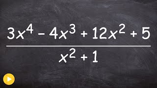 05  Polynomial Long Division  Part 1 Division of Polynomials Explained [upl. by Hluchy]