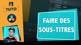 TUTO Comment faire des soustitres sur DaVinci Resolve   MaxMaximus [upl. by Ynolem343]