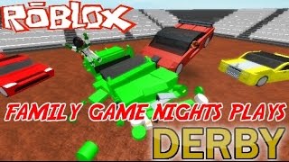 Family Game Nights Plays Roblox Derby PC [upl. by Gertrude]