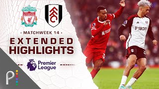 Liverpool v Fulham  PREMIER LEAGUE HIGHLIGHTS  1232023  NBC Sports [upl. by Ayra]