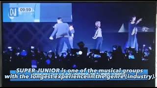 SUPER JUNIOR 슈퍼주니어  SUPER SHOW 9 en CANAL N Perú kpop superjunior 슈퍼주니어 [upl. by Shamus586]