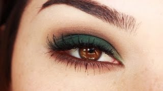 Smokey eyes with Green and Browns makeup tutorial [upl. by Eniamrahc]