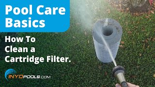 How To Clean A Pool Filter Cartridge [upl. by Harmon]