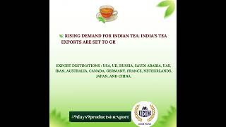 Navaratri Day 7 Export Tea Globally shorts business navratri export exportindia [upl. by Aneliram]