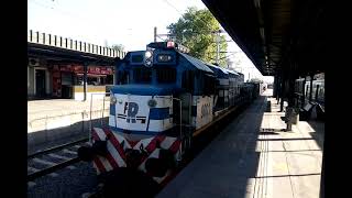 tremendo la 9001 de empresa Ferrosur roca carga con LOCOMOTORA GT22CW3 [upl. by Kanal]