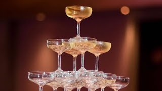 How To Build Your Own Champagne Tower [upl. by Ahsets]