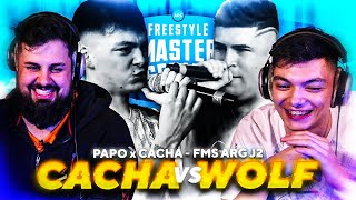 ANALIZANDO CON CACHA SU BATALLA vs WOLF  FMS Argentina 2020 J2 [upl. by Hepsoj]