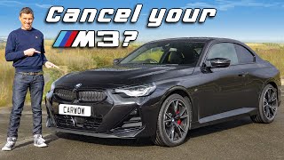 BMW M240i review with 060mph 14 mile drift and brake test [upl. by Krissie]