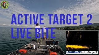 Lowrance Active Target 2 live bite [upl. by Gris]