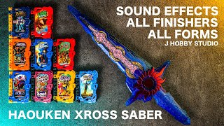 Kamen Rider Saber DX Haouken Xross Saber  Full Sound Effects [upl. by Aitel]