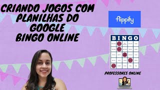 COMO CRIAR BINGO ONLINE COM FLIPPITY [upl. by Ryann]