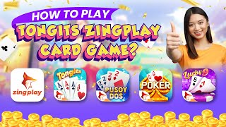 HOW TO PLAY CARD GAME IN TONGITS ZINGPLAY IN 2024  PAANO MAGLARO NG CARD GAME SA TONGITS ZINGPLAY [upl. by Obaza]