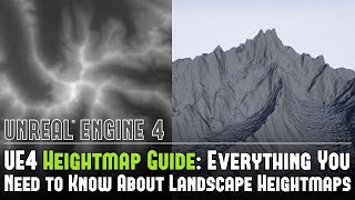 UE4 Heightmap Guide Everything You Need to Know About Landscape Heightmaps for UE4 [upl. by Erreipnaej]