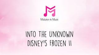 Into The Unknown  Disneys Frozen II  Makaton To Music [upl. by Olnee]