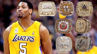 Robert Horry 7 Rings in 7 Minutes [upl. by Ogren]