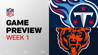 Tennessee Titans vs Chicago Bears  2024 Week 1 Game Preview [upl. by Ahsaek]