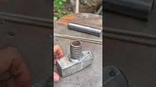 Make hammer handles from springs [upl. by Avika]