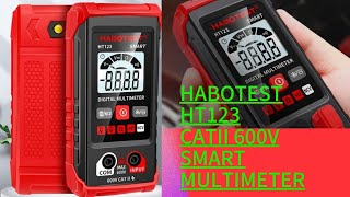 HABOTEST HT123 CATII600V SNART MULTIMETER [upl. by Gisela585]