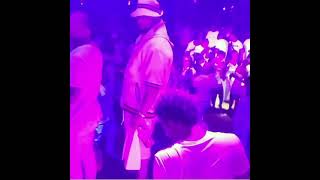 Alpo Martinez seen in the Vip partying in Memphis club wearing Gucci [upl. by Natlus]