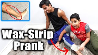 WAXStrip PRANK ON VETTRI 😂😤  VelBros Tamil [upl. by Ynahpets]