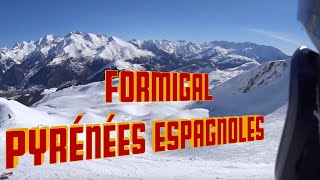 skier à Formigal  Pyrénées Espagnoles  estación de esqui española FORMIGAL [upl. by Sears]