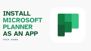 Install Microsoft Planner as an App  Desktop App for Planner  Planner Software of Office 365 [upl. by Boyd]