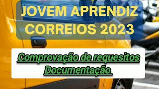 Comprovante de Renda pra quem não trabalha e Benefício do bolsa família Jovem Aprendiz Correios 2023 [upl. by Riki]