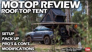 The Best Rooftop Tent  Motop Review [upl. by Emerej72]