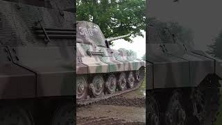 King Tiger tank of the 101st SS Heavy Panzer Battalion returning to Normandy ww2 tank history [upl. by Gwenette]