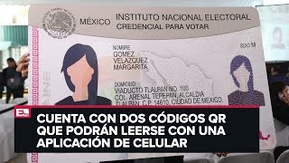 INE lanza nueva credencial de elector con 24 elementos de seguridad [upl. by Notslar]