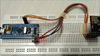 Interfacing ESP8266 with STM32F103C8 Creating a Webserver [upl. by Alisan176]