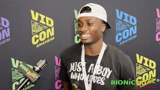 Casual Geographic  Mamadou Ndiaye Interview at VidCon Anaheim 2024 [upl. by Neumeyer]