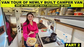 VLOG 289😍OMG😍 NOTHING CAN BE A BETTER HOME THAN THIS ON WHEELS VAN TOUR OF CAMPER VAN IN INDIA [upl. by Phillada866]