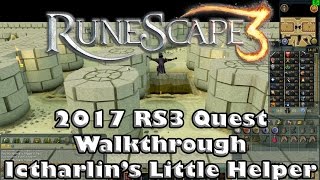 RS3 Quest Guide  Icthlarins Little Helper  2017 [upl. by Boony]