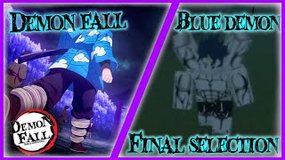 How To Beat Final Exam Demon FallHow To Get A Nichirin Sword How To Beat Blue Demon Roblox [upl. by Aynam]